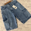 Bermuda tipo Cargo jeans